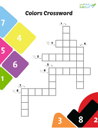 Colors Crossword